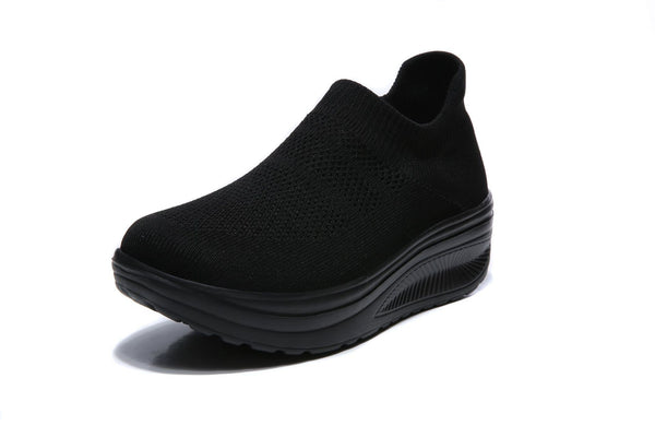 Zapatillas Deportivas Tejidas Volantes - Estilo y Comodidad