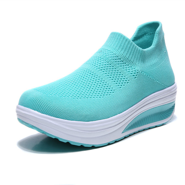 Zapatillas Deportivas Tejidas Volantes - Estilo y Comodidad