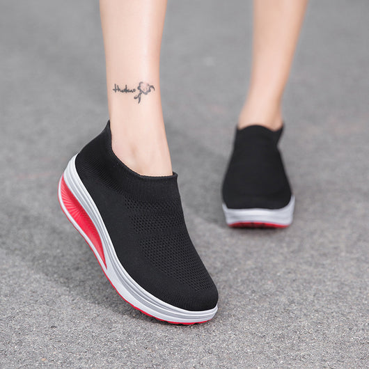 Zapatillas Deportivas Tejidas Volantes - Estilo y Comodidad - Image 6