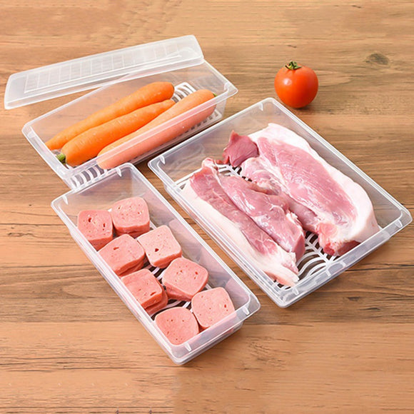 Contenedor Hermético para Pescado, Frutas y Verduras Frescos