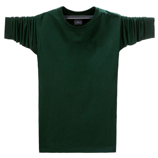 Playera Deportiva Holgada para Hombre - Cuello Redondo Manga Larga Talla Grande - Image 2