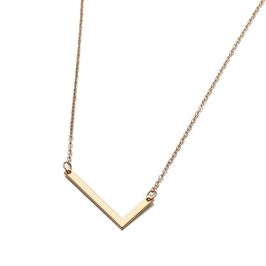 Collar de Letra Minimalista Europeo y Americano - Image 42