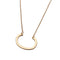 European And American Simple Jewelry Letter Necklace Dorado C