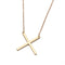 European And American Simple Jewelry Letter Necklace Dorado X