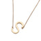 European And American Simple Jewelry Letter Necklace Dorado S