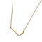 European And American Simple Jewelry Letter Necklace Dorado L