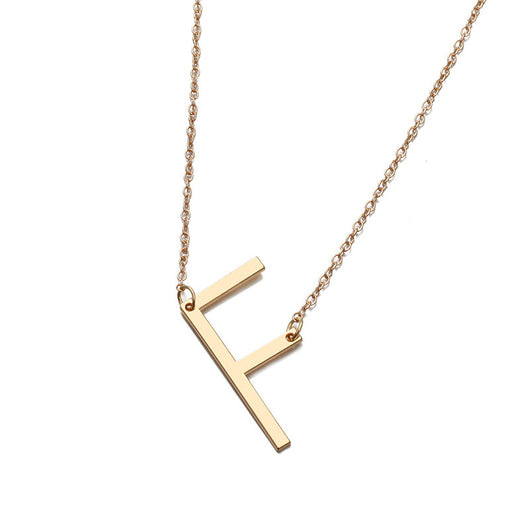 Collar de Letra Minimalista Europeo y Americano - Image 29