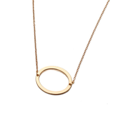 Collar de Letra Minimalista Europeo y Americano - Image 23
