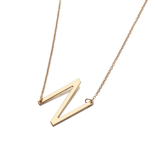 Collar de Letra Minimalista Europeo y Americano - Image 27