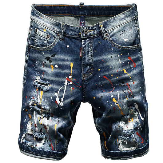 Shorts Vaqueros Personalizados con Pintura Artesanal Premium - Image 8