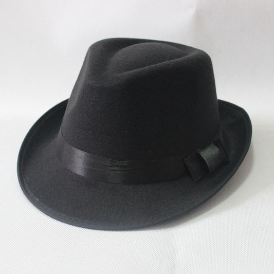 Gorra Wool Jazz Estilo Coreano Hip-Hop Otoño Invierno para Hombre