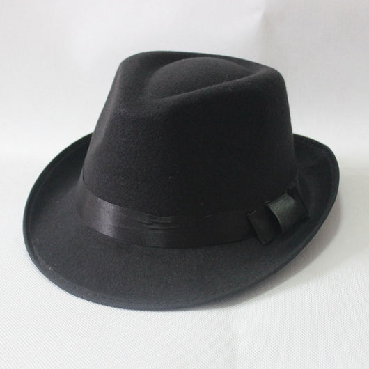 Gorra Wool Jazz Estilo Coreano Hip-Hop Otoño Invierno para Hombre