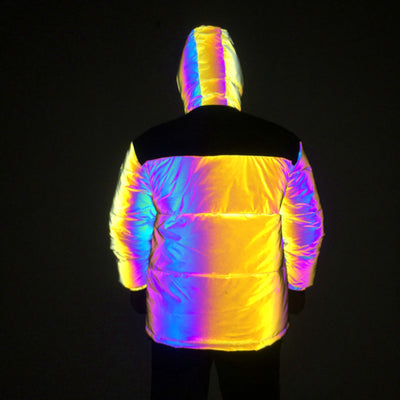 Prenda de Algodón con Costuras Reflectantes Multicolor - Image 8