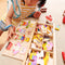 Puzzle Educativo de Madera con Cierre y Coordinación Motriz para Niños