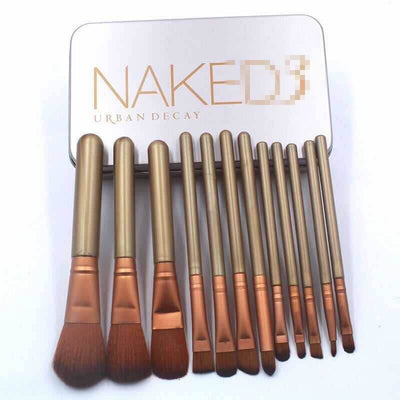 Set Profesional de Brochas de Maquillaje - Rubor, Sombras y Labios - Image 7