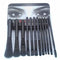 Set Profesional de Brochas de Maquillaje - Rubor, Sombras y Labios