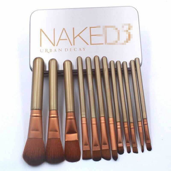 Set Profesional de Brochas de Maquillaje - Rubor, Sombras y Labios