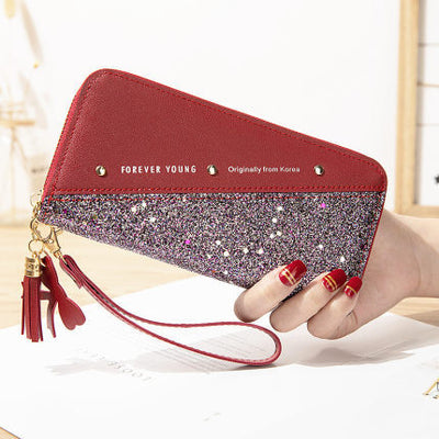 Cartera de Naipes con Diseño de Borlas Coloridas - Image 7