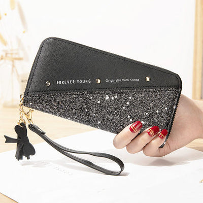 Cartera de Naipes con Diseño de Borlas Coloridas - Image 5