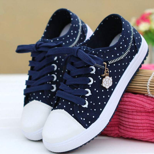 Zapatos de Lona Casual Deportivos de Suela Plana - Image 7