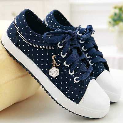 Zapatos de Lona Casual Deportivos de Suela Plana - Image 9