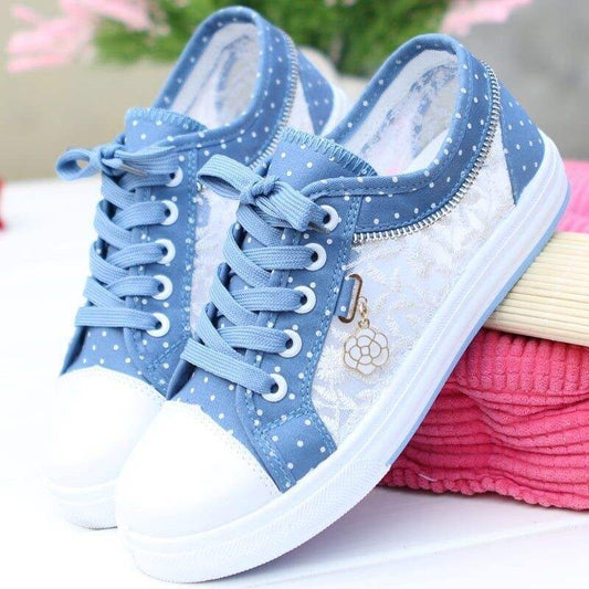 Zapatos de Lona Casual Deportivos de Suela Plana - Image 2