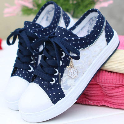 Zapatos de Lona Casual Deportivos de Suela Plana - Image 3