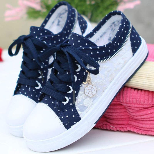Zapatos de Lona Casual Deportivos de Suela Plana - Image 3