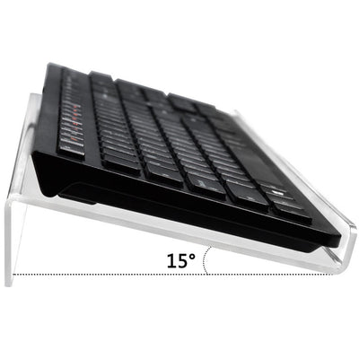 Soporte Ergonómico Ajustable para Teclado en Acrílico Transparente - Image 10