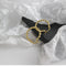 S925 Sterling Silver Plated Handmade Twist Earrings Gold