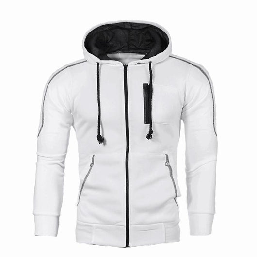 Suéter Deportivo con Capucha y Cierre - Cardigan Casual para Hombre - Image 13