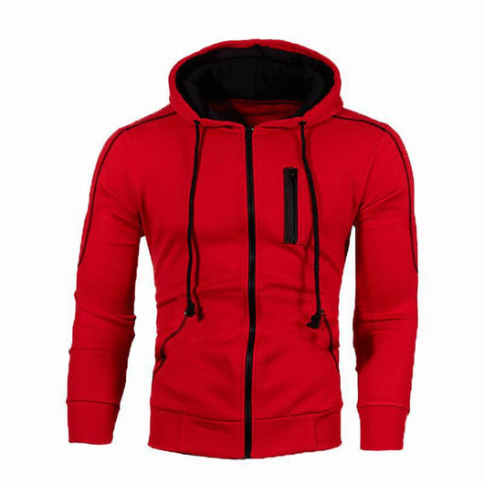 Suéter Deportivo con Capucha y Cierre - Cardigan Casual para Hombre - Image 8