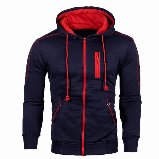 Suéter Deportivo con Capucha y Cierre - Cardigan Casual para Hombre - Image 3