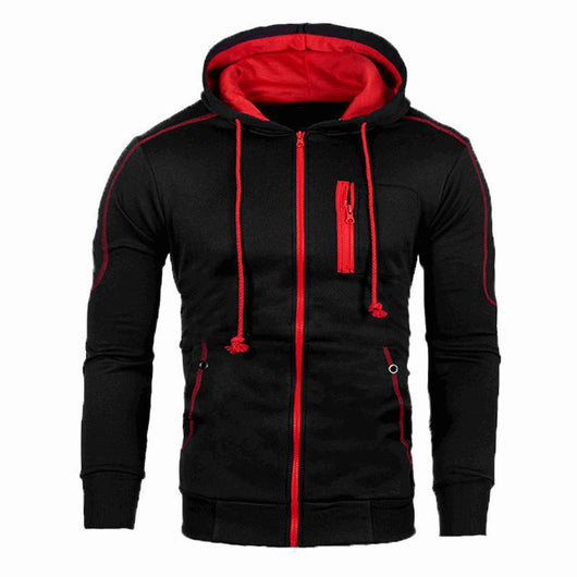 Suéter Deportivo con Capucha y Cierre - Cardigan Casual para Hombre