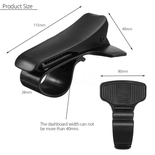 Soporte Multifuncional para Celular en Auto - Fijación al Tablero - Image 10
