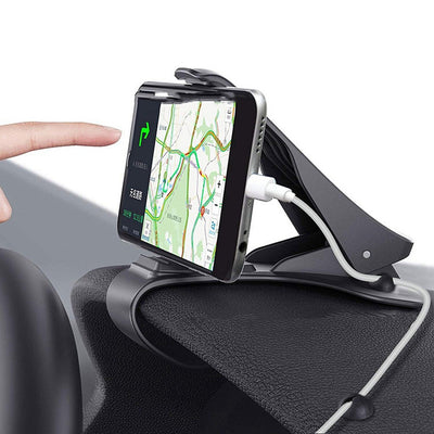 Soporte Multifuncional para Celular en Auto - Fijación al Tablero - Image 3