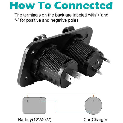Divisor Dual USB para Encendedor de Auto 12V - Image 5