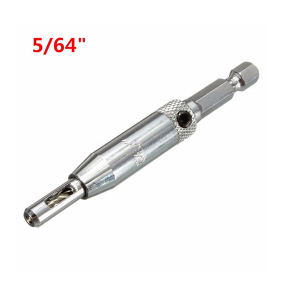 Set de 4 Brocas Autocentrantes para Bisagras de Puertas y Muebles