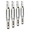 Set de 4 Brocas Autocentrantes para Bisagras de Puertas y Muebles