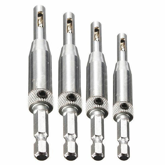 Set de 4 Brocas Autocentrantes para Bisagras de Puertas y Muebles - Image 4