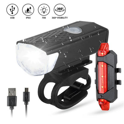 Luz LED Delantera y Trasera Impermeable 2255 para Bicicleta - Image 20