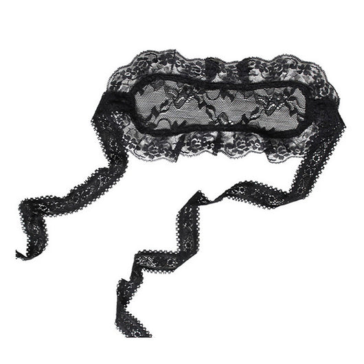 Antifaz de Encaje Seductor con Velo Transparente
