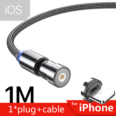 Cable de Datos Magnético Giratorio 540° - Image 3