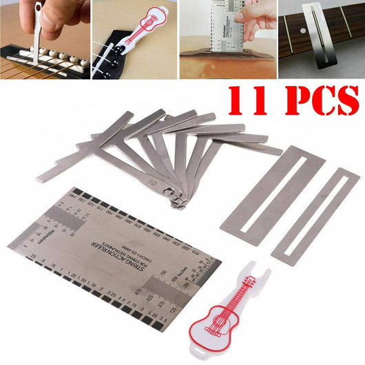 Kit Profesional de Reparación de Guitarra 11 en 1