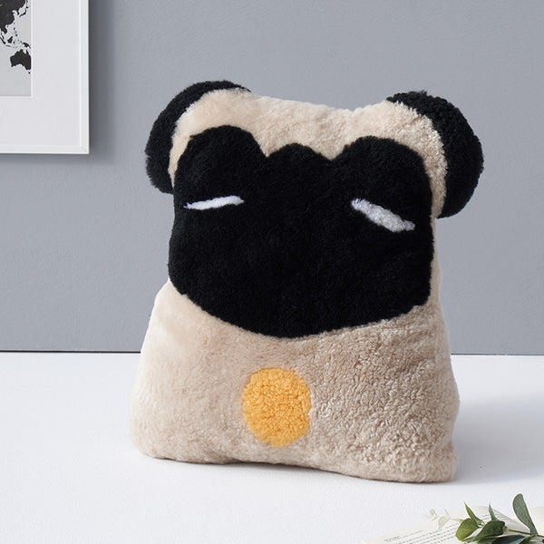 Cojín Peluche de Lana con Diseño Infantil Aozun - Image 2