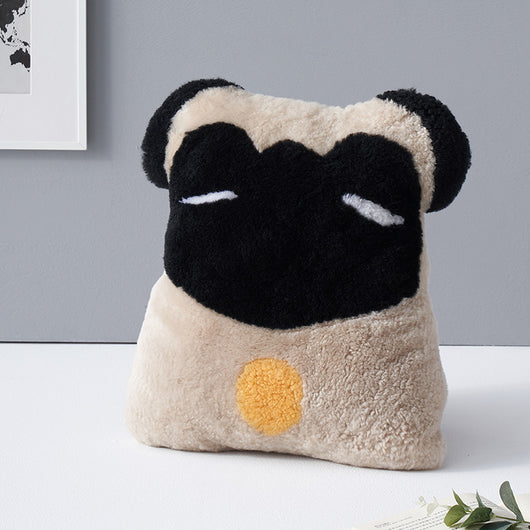 Cojín Peluche de Lana con Diseño Infantil Aozun - Image 2