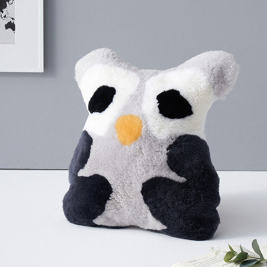 Cojín Peluche de Lana con Diseño Infantil Aozun - Image 3