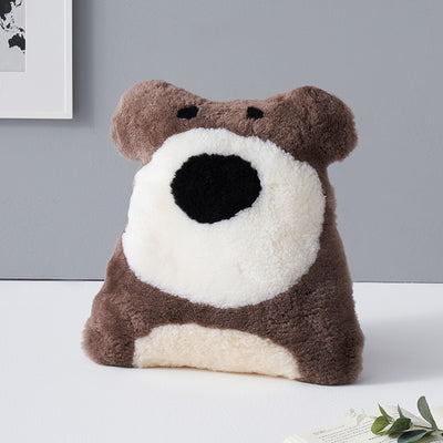 Cojín Peluche de Lana con Diseño Infantil Aozun - Image 7