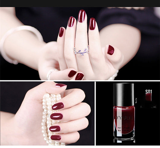 Esmalte de Uñas Ouyafei Secado Rápido, Larga Duración y Pelable con Brillos - Image 13