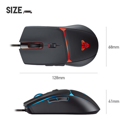 Ratón Gaming Fantech Vx7 con 6 Botones Macro - USB Óptico para Cafés Internet - Image 13